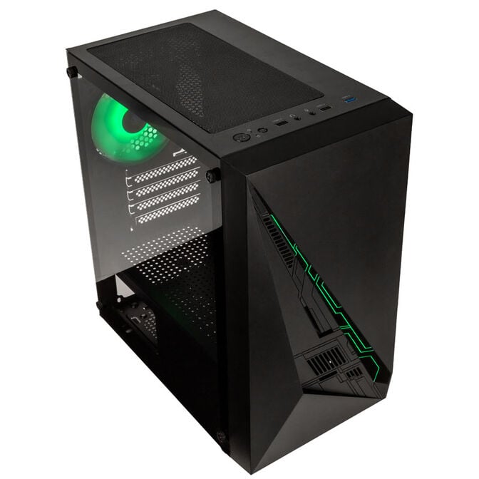 Kolink Inspire K2 Plus ARGB Micro-ATX-Geh&auml;use, Tempered Glass - schwarz image number 1