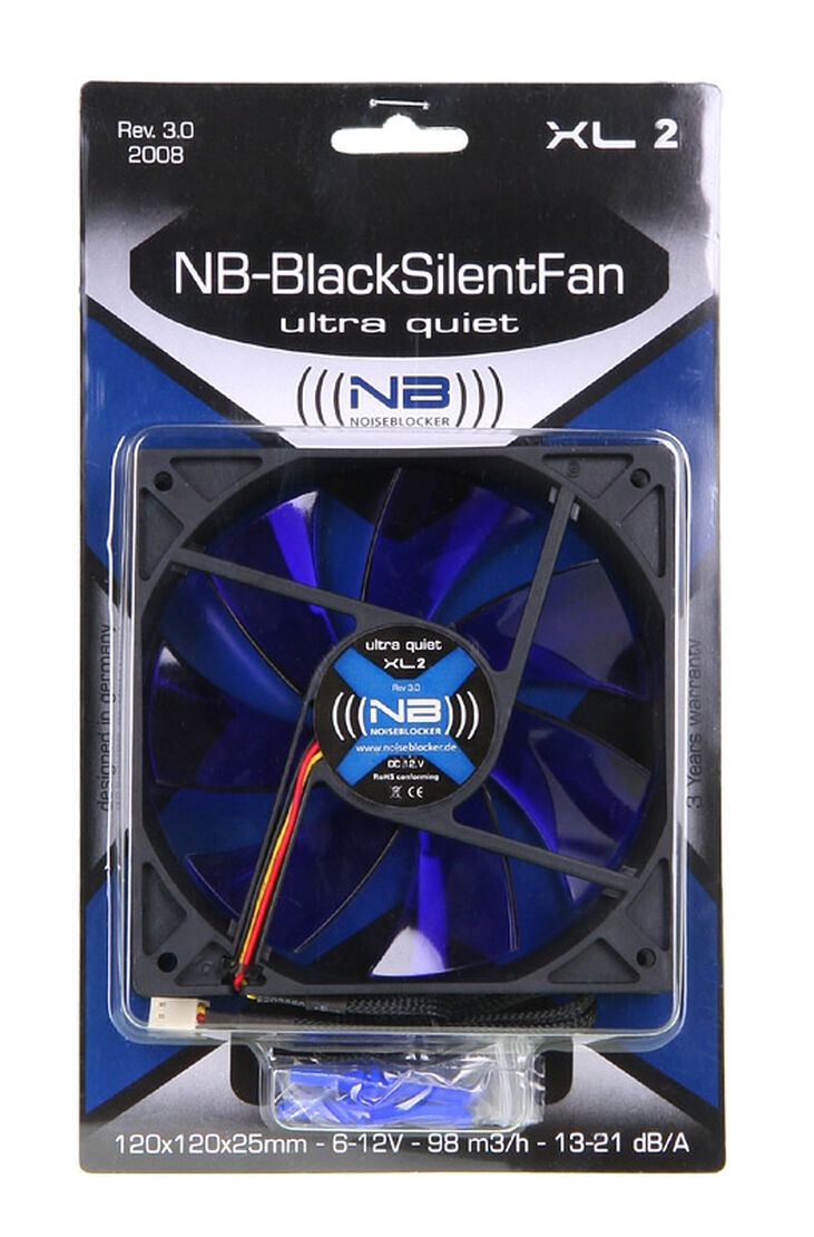 Noiseblocker BlackSilent Fan XL2 - 120mm image number 3