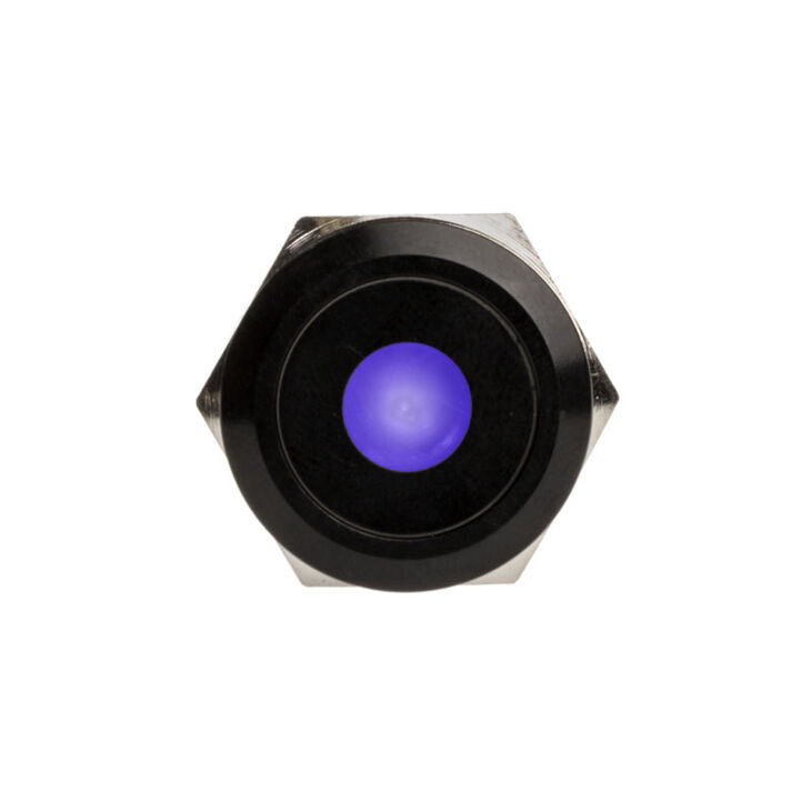 DimasTech Vandalism switch/button 19mm, Blackline Dot - RGB image number 1