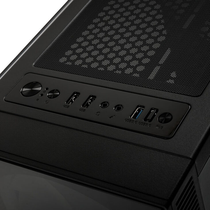 Aerocool PYTHON RGB Mid Tower - Black Window image number 4