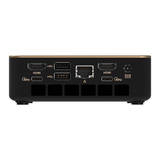 Sapphire EDGE AI 340 Mini-PC, Ryzen AI 5 340 - barebone, schwarz image number 3