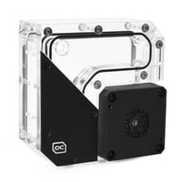 Alphacool Rise Flat Reservoir 120mm DDC Ausgleichsbeh&auml;lter mit Pumpe