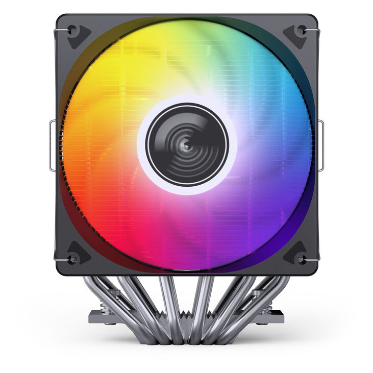 Jonsbo CR-3000E CPU-Kühler, Dual-Tower, ARGB, 260W TDP - schwarz, 120mm image number 5