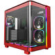 Montech KING 95 PRO Mid Tower, Tempered Glass, ARGB - Red