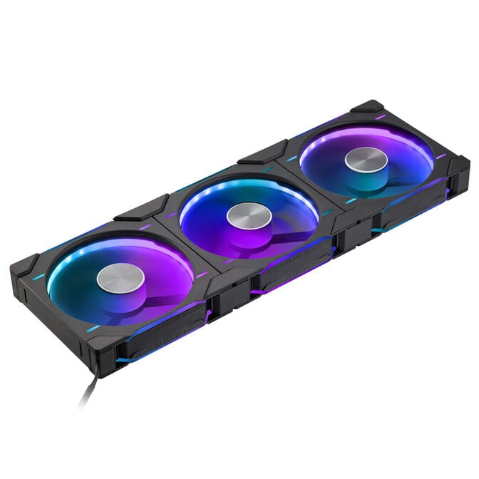 PHANTEKS D30 PWM Reverse Airflow, D-RGB L&uuml;fter, 3er Pack - 140mm, schwarz image number 0