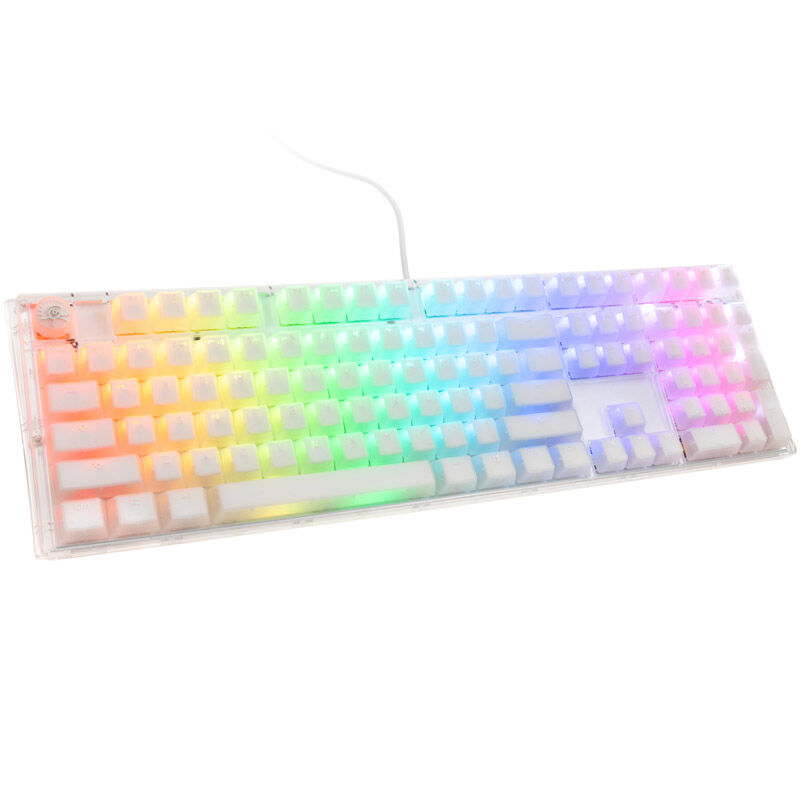 Ducky One 3 Aura White Full-size US Cherry MX Silent Red