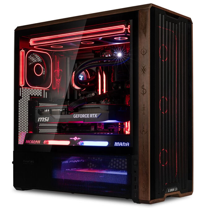 Gaming PC, AMD Ryzen 5 7500X3D, 32 GB RAM, GeForce RTX 5070 Ti - King Deal image number 0