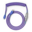 Glorious Coiled Cable Nebula, USB-C to USB-A, 1.37m - purple image number null