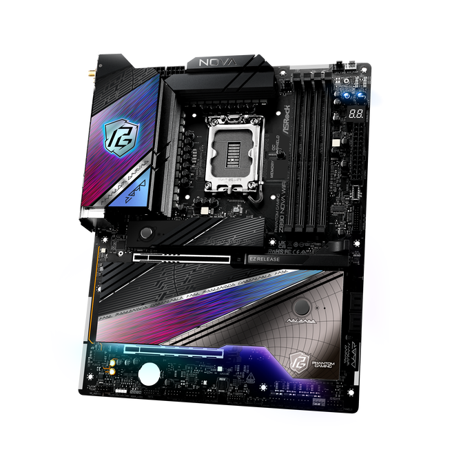 ASRock Z890 Nova WiFi motherboard, socket LGA 1851, Intel Z890, ATX, DDR5 image number 2