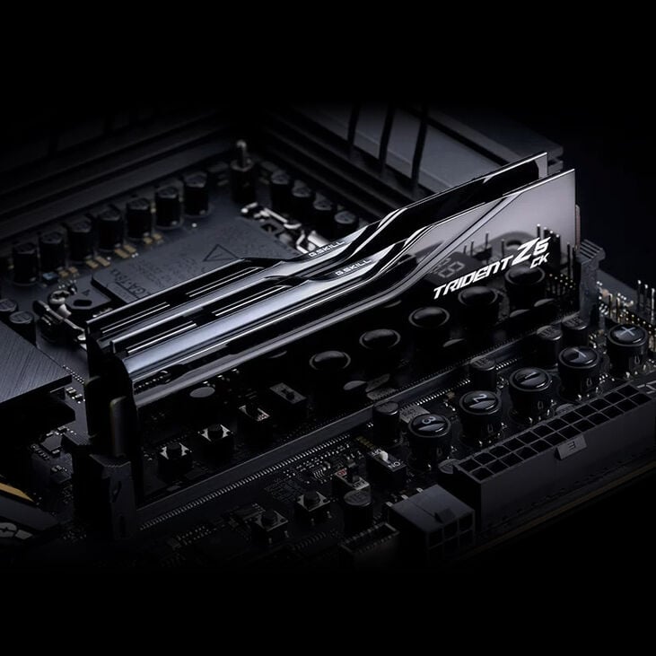 G.Skill Trident Z5 CK DDR5-8400 RAM, CL40, XMP 3.0, CUDIMM - 48 GB Dual-Kit, schwarz image number 4