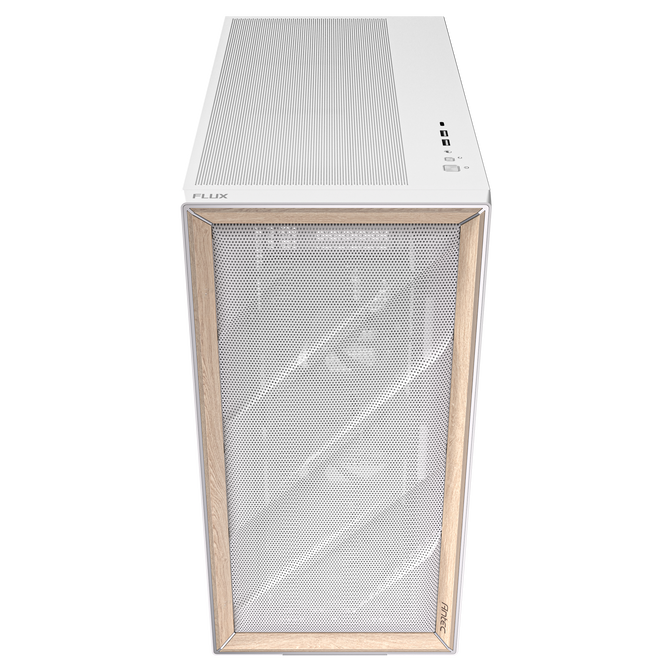 Antec Flux PC Case, Mid Tower, E-ATX, Tempered Glass &ndash; white image number 13