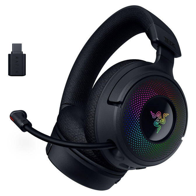Razer Kraken V4 Gaming Headset - Black image number 1