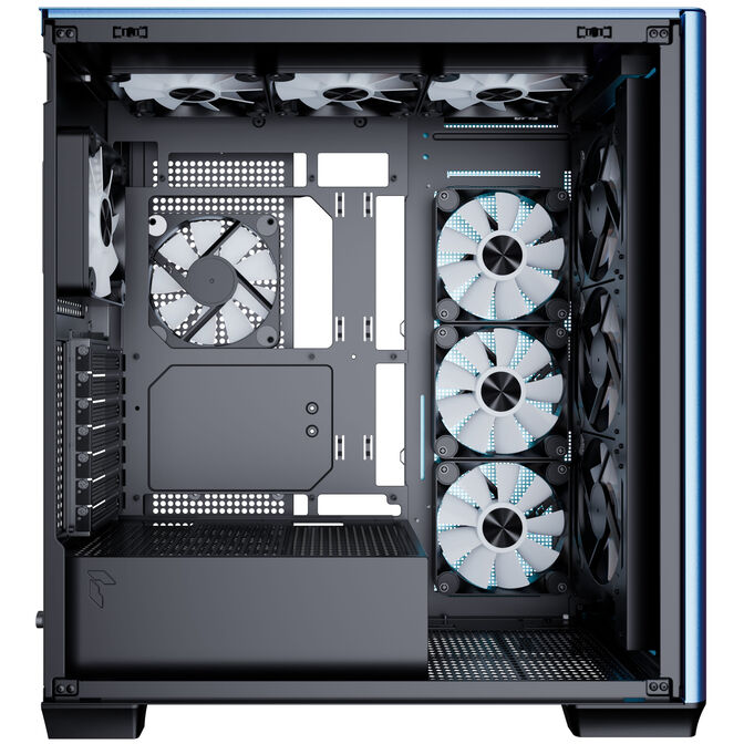 APNX Creator C1-R PC-Geh&auml;use, Midi-Tower, ATX, Tempered Glass - schwarz image number 2