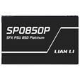 Lian Li SP Series Platinum 80 PLUS Platinum Netzteil, SFX, vollmodular, PCIe 5.1, ATX 3.1 - 850 Watt, schwarz image number null