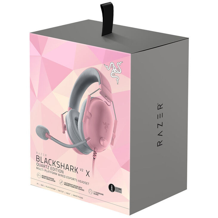 Razer BlackShark V2 X Gaming Headset - Quartz image number 8