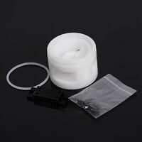 Barrow D5 pump housing, aluminium - white