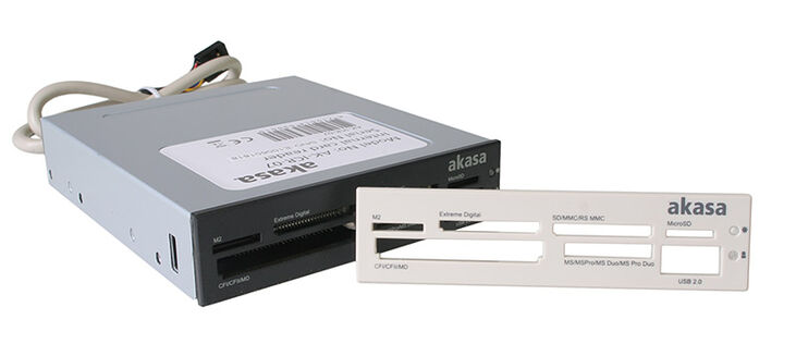 Akasa AK-ICR-07 Internal 6-Port Card Reader 3,5 - black image number 3