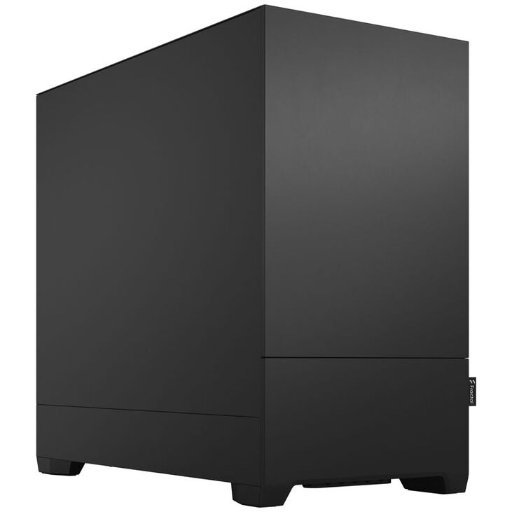Fractal Design Pop Mini Silent Solid Micro-ATX-Gehäuse, gedämmt - schwarz image number 0