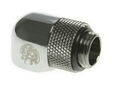 Bitspower Adapter 90 Grad G1/4 Zoll AG auf G1/4 Zoll IG - drehbar, silber gl&auml;nzend image number null