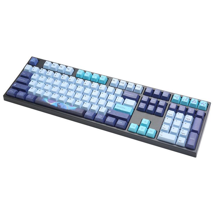 Varmilo VEA108 Aurora Gaming Tastatur, MX-Brown, weiße LED - US Layout image number 1