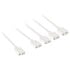 Kolink ARGB 1-4 splitter cable - 30cm, white image number null