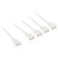 Kolink ARGB 1-4 splitter cable - 30cm, white