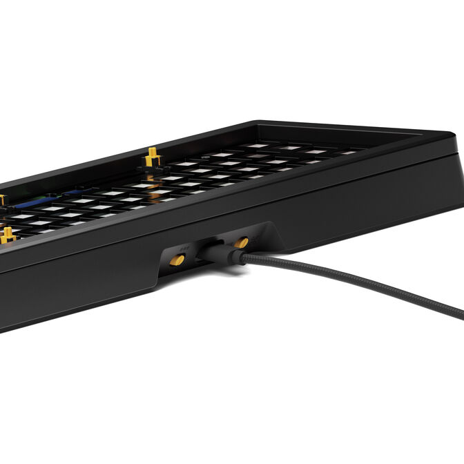Glorious GMMK 3 65% Custom Gaming Keyboard - Barebone, ISO Layout, Black image number 3