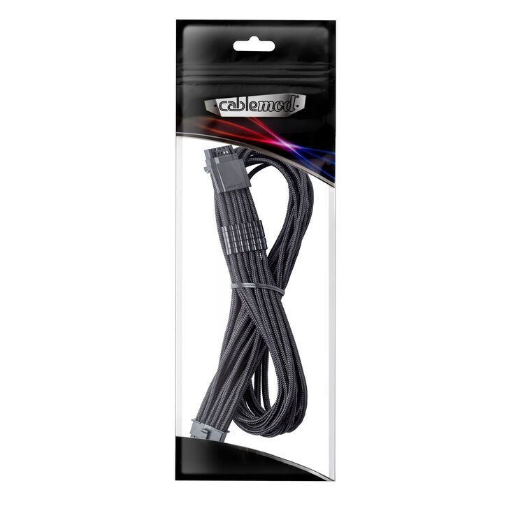 CableMod Universal Pro ModMesh 16-Pin to 16-Pin Cable, Sleeved, StealthSense - black, 60 cm image number 3