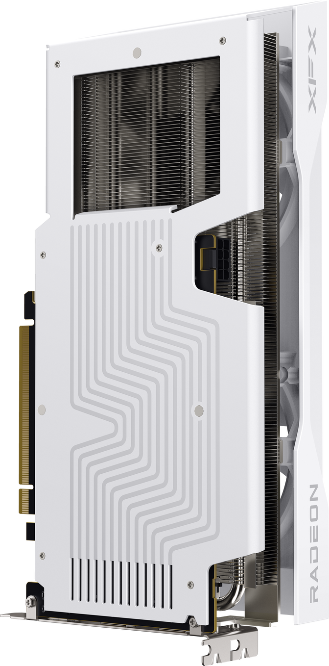 XFX Swift Radeon RX 9060 XT OC White Gaming Edition Graphics Card, 8192 MB GDDR6 image number 5