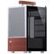 Jonsbo T6 PC Case, Mini-Tower, Mini-ITX, Tempered Glass, Wood &ndash; Silver