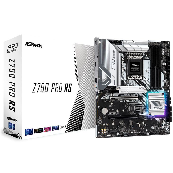 ASRock Z790 Pro RS, Intel Z790 Mainboard - Sockel 1700, DDR5 image number 0