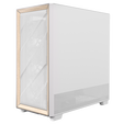 Antec Flux PC Case, Mid Tower, E-ATX, Tempered Glass &ndash; white image number null