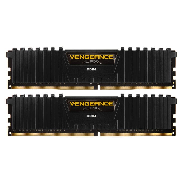 Corsair Vengeance LPX DDR4-3200 RAM, CL16, XMP - 16 GB Dual-Kit, schwarz image number 1