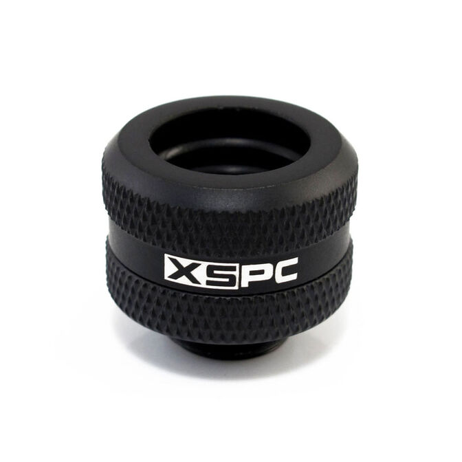 XSPC Anschluss G1/4" auf 14mm Hardtube, schwarz matt - 8 St&uuml;ck image number 2