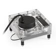 Alphacool Core Reservoir 120mm expansion tank with VPP-Apex pump image number null