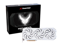 PowerColor Red Devil Spectral White Radeon RX 9070 XT Grafikkarte, 16384 MB GDDR6