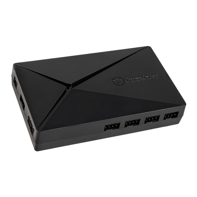SilverStone SST-LSB02-E - ARGB LED Hub, Controller - schwarz image number 0