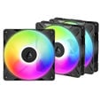 ARCTIC P14 Pro Reverse A-RGB PWM Fan - 140mm, black, pack of 3 image number null