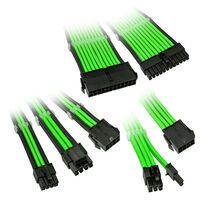 Kolink Core Adept Braided Cable Extension Kit - gr&uuml;n