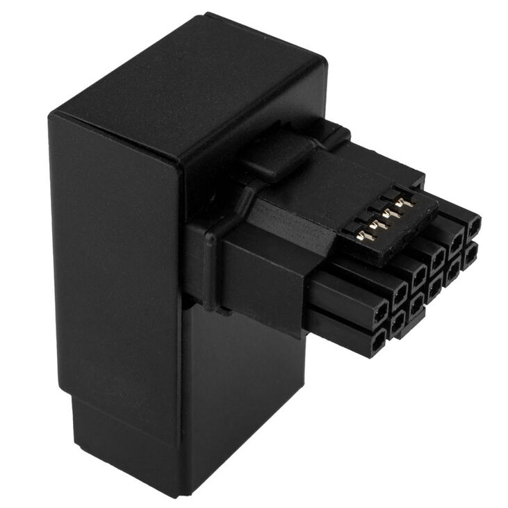 Kolink Core Pro 12V-2x6 90 Grad Adapter - Typ 1, schwarz image number 5