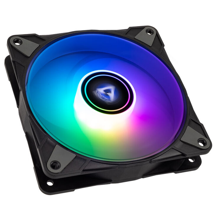 Arctic P12 PWM PST A-RGB 0db Lüfter, schwarz - 120mm, 3er Pack image number 1