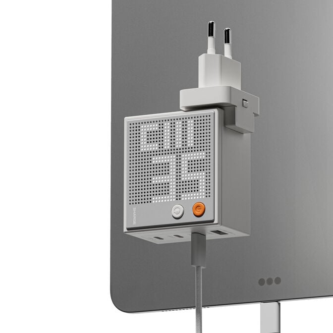 SHARGE Pixel 100W USB-C & USB-A Charger - White image number 3