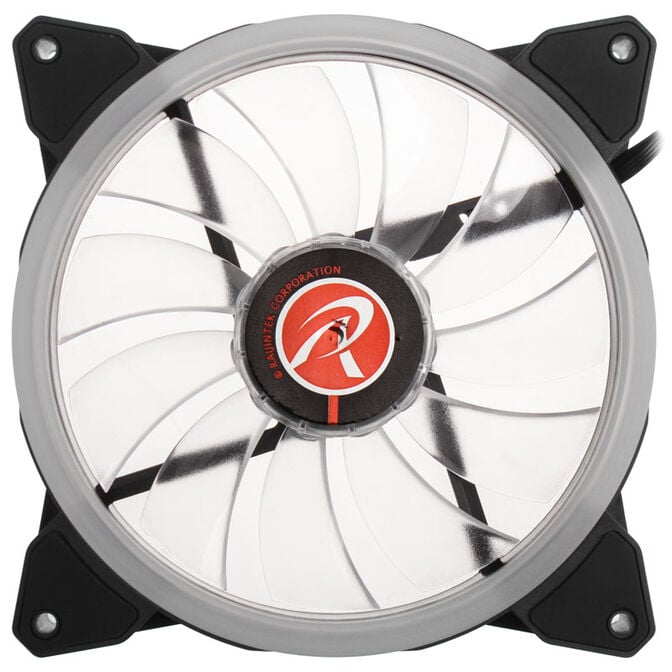 Raijintek IRIS 14 Rainbow RGB LED-L&uuml;fter, 2er Set inkl. Controller - 140mm image number 1