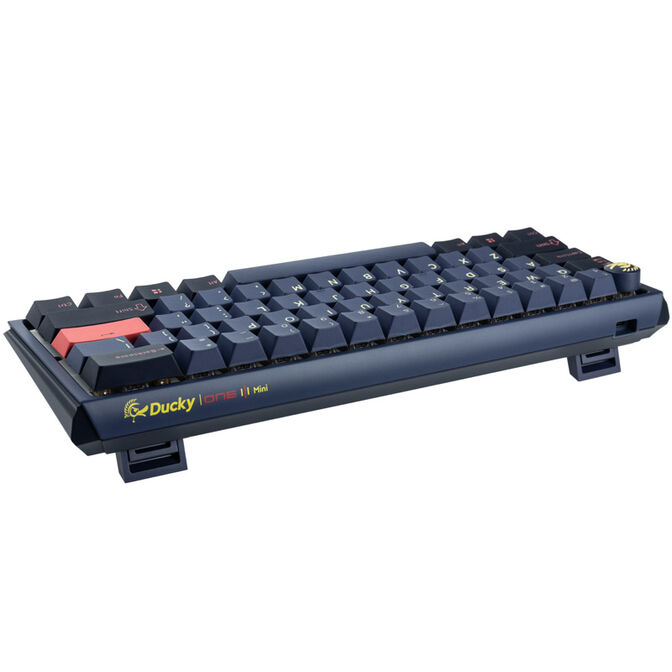 Ducky One 3 Cosmic Blue Mini Gaming Tastatur, RGB LED - MX-Blue (US) image number 2