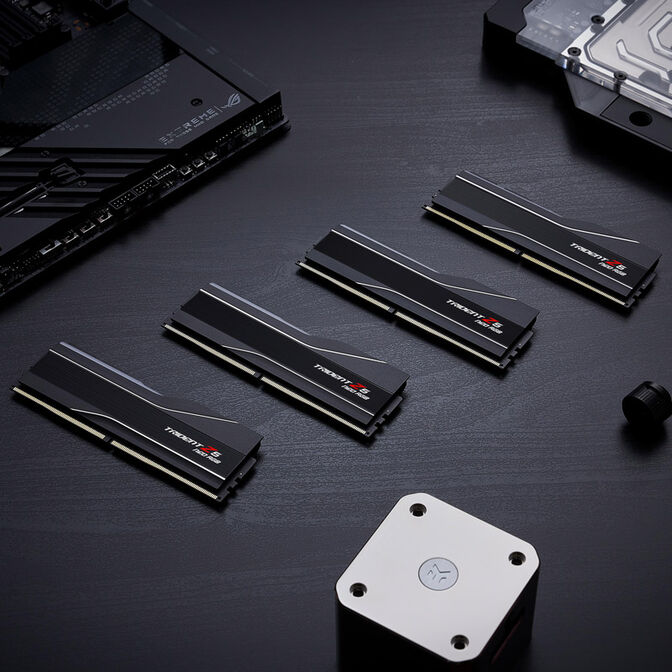 G.Skill Trident Z5 Neo RGB DDR5-6000 RAM, CL30, EXPO - 64 GB Dual-Kit, schwarz image number 6