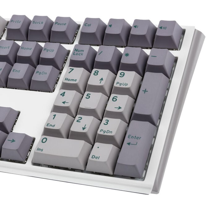Ducky One 3 Mist Grey Gaming Tastatur, RGB LED - MX-Red (US) image number 7