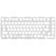 Glorious GMMK Pro 75 % Switch Plate - Polycarbonat, ANSI