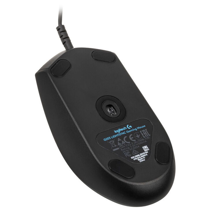 Logitech G203 Lightsync Gaming Maus - schwarz image number 6