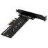 Akasa M.2 X4 PCI-E Adapter Karte - schwarzes PCB image number null