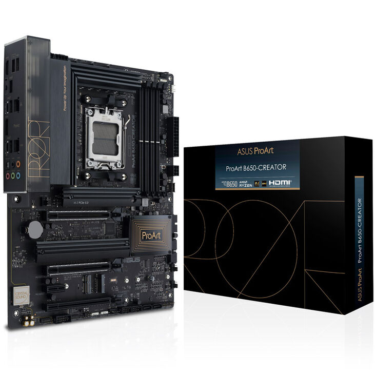 ASUS ProArt B650-Creator, AMD B650 Mainboard - Sockel AM5, DDR5 image number 0